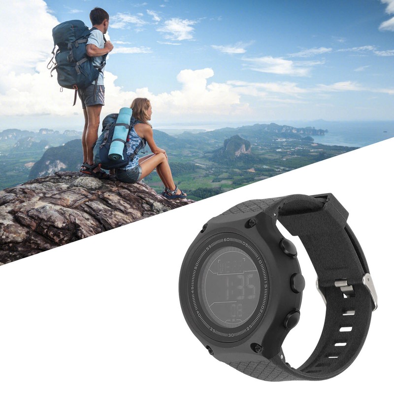 Sports Watch Waterproof LCD Backlight Display Digital Intelligent Watch for
