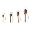 Lautechco? 4pcs/set Japanese Style Wooden Measuring Spoons Set Healthy No