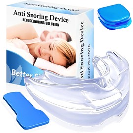 2024 Anti Snoring Device-Anti SnoringMouthpiece Device Mouth Guard -EffectiveAnti Snore Solution for Men and Women -Customizable AdjustableComfortable, [1pcs]/