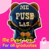 Me Puse Las Pilas Graduation bear Globito - for all