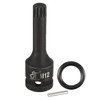 TOP-VIGOR Impact Triple Square Spline Bit Socket, 1/2" Drive x
