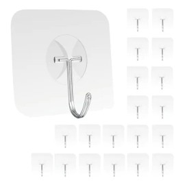 Ganchos Adhesivos Para Pared De Servicio Pesado: Fuertes Y T