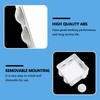 PIWOSGOL Pack of 6 Surface-Mounted Junction Boxes, Waterproof Junction Box