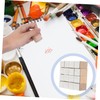 SEWACC 16pcs Wooden Scrapbook Seal Set Creative DIY Stamps with