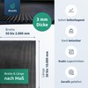 diconfa Rubber Mat Fine Grooved Mat 3 mm Width 0.05
