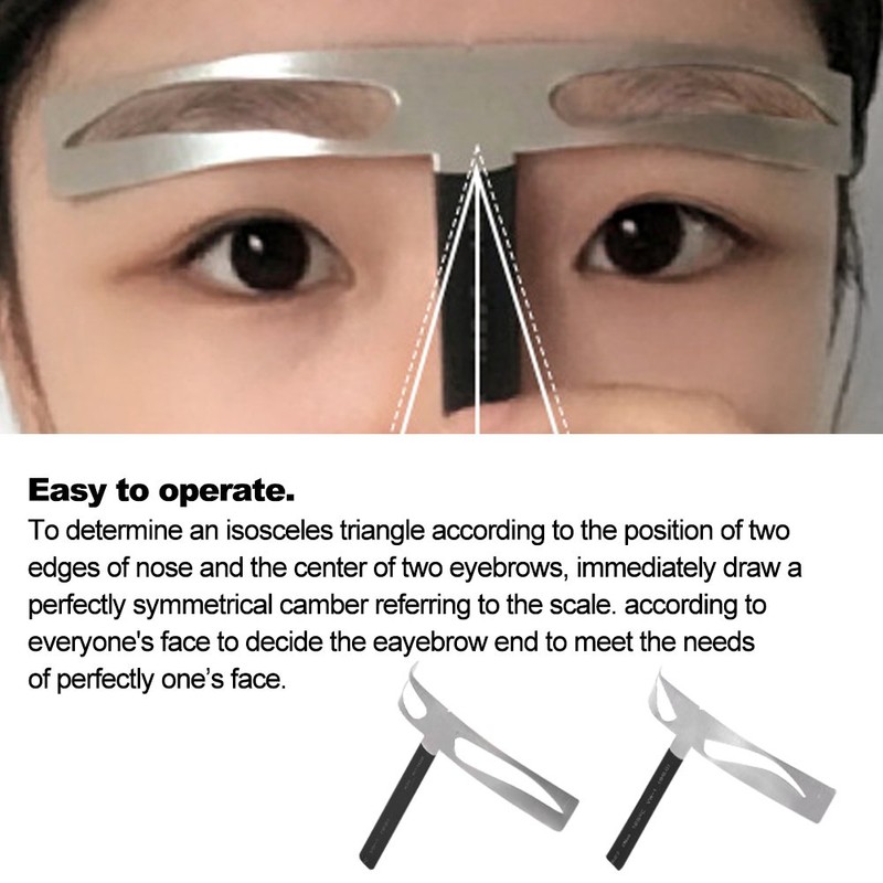 Eyebrow Ruler, Eyebrow Stencil Kit, Eyebrow Shaping Stencil Kit Extension