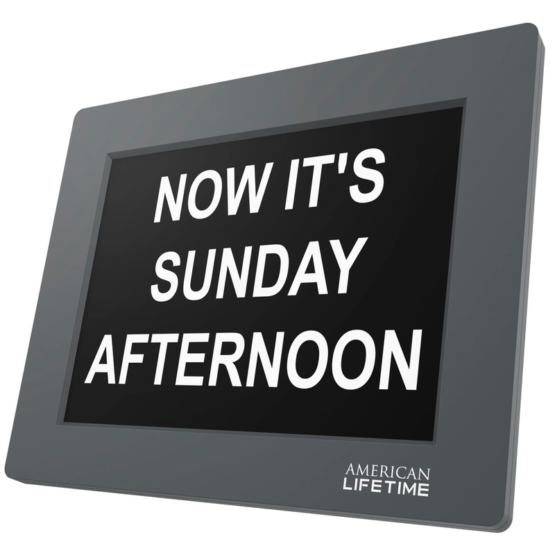 American Lifetime 【New 2024】 Dementia Clock Large Digital Clock for
