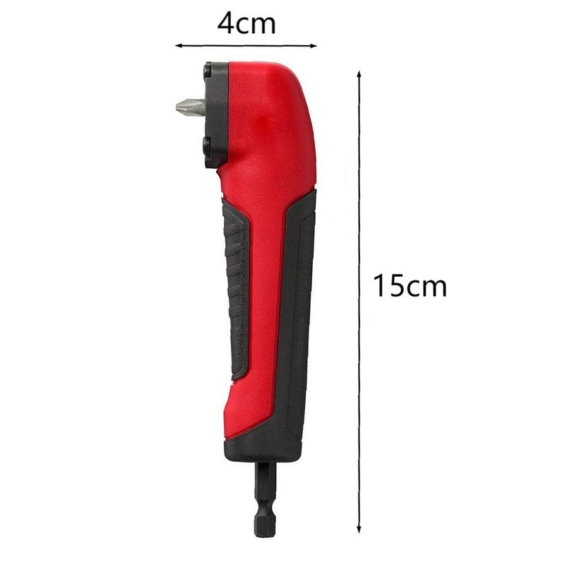 Right Angle Electric Screwdriver, Right Angle Drill Attachment 1/4in 90