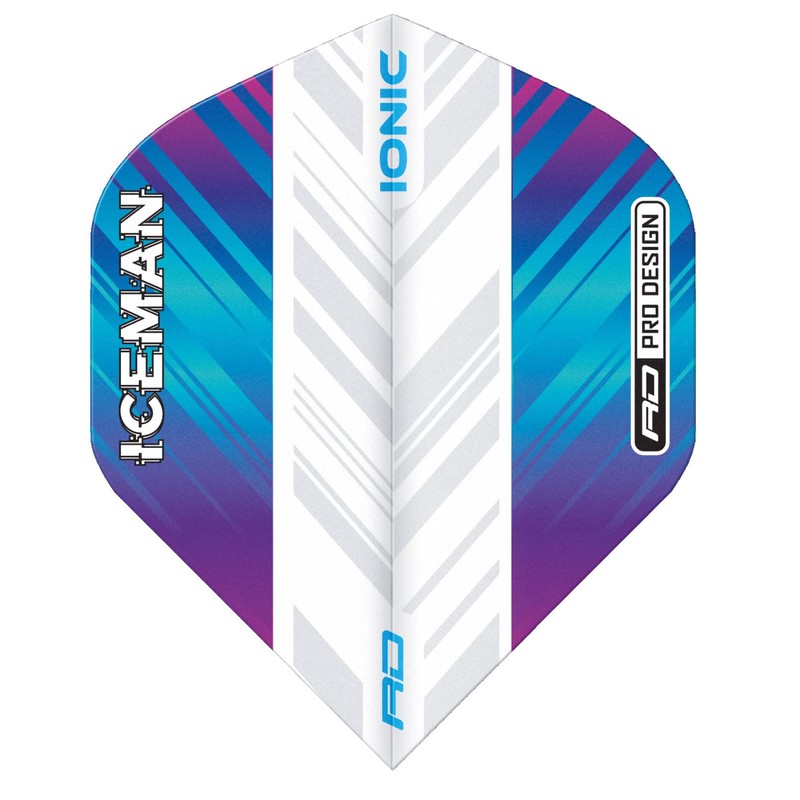 RED DRAGON Hardcore Ionic Gerwyn Price Rainbow & White Dart