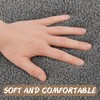 ZcrPrn Toilet Mat,Toilet Mats Pedestal Only,U-shape Soft Non Slip Absorbent