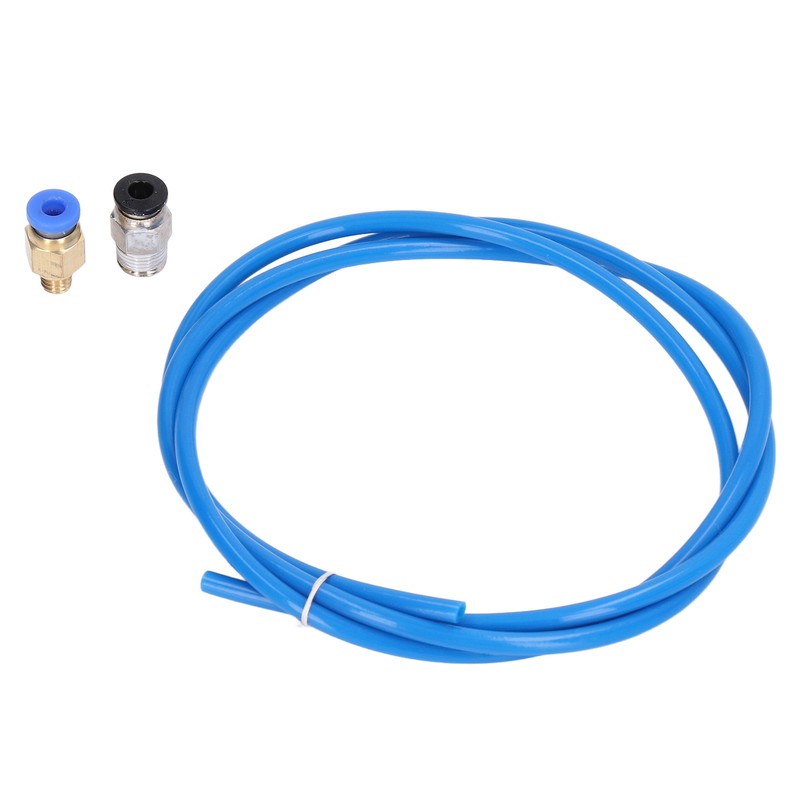 5PCS PTFE Tubes with 20PCS Pneumatic Fittings PC4‑M6 PC4‑M10 for