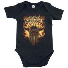 Amon Amarth Helmet Men's Body Black, Black, multi-coloured print