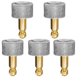 IVEKEN Dog Nail Grinder Replacement Head Drills Pet Nail Grinder Replacement Professional Spare Grinding Head for Dog Claw (5Pieces)