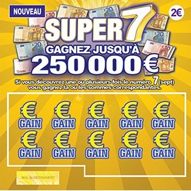 That's Amazing NEW! 5 X French World's Most Realistic Euro Currency Fake Joke Prank Winning Scratch Cards - Every card appears to win from 25.000€ to 250.000€
