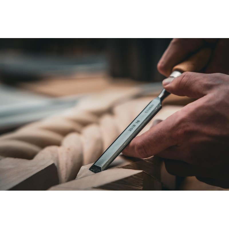 Stubai 351030 30 mm Wood Chisels - Red/Beech