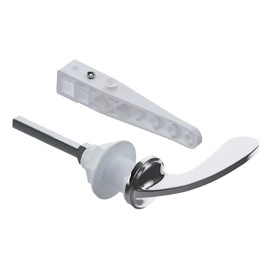 PlumbEZ Toilet Cistern Handle with Adjustable Arm, Durable Toilet Handle Replacement Easy Installation Cistern Handle Compatible with Most Toilets