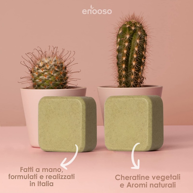 Solid Conditioner Made of Organic Coconut 55 g - Enooso