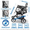 Stroller Rain Cover,Universal Stroller Accessory,Waterproof,Windproof Protection,Protect from Dust Snow,Baby Travel