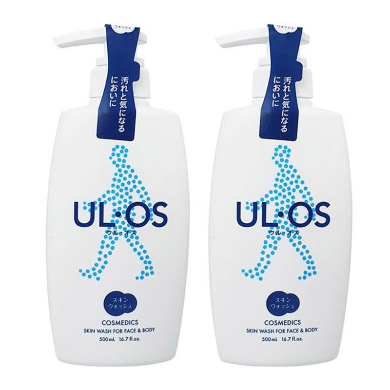UROOS Skin Wash K 500ml x 2 Face Body Cleanser