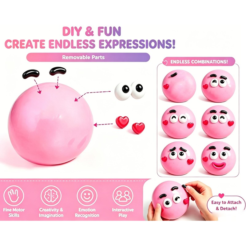 Giant Stress Balls, Jumbo Squishy Stress Ball, Funny DIY Dog