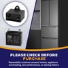 2-Pack WPW10350564 Refrigerator Capacitor Compatible with Whirlpool W10350564, Replaces PS11753490
