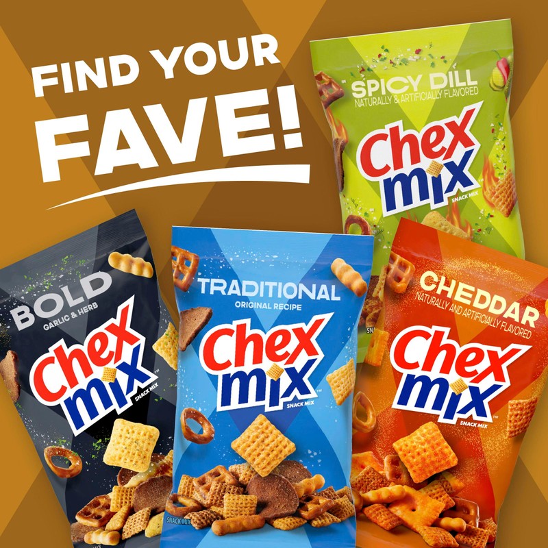 Chex Mix Indulgent Turtle Snack Mix, 8 oz (Pack of