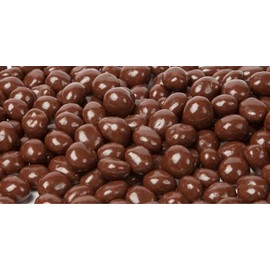 Bayside Candy Milk Covered Chocolate Espresso Beans - Milk Chocolate Covered Roasted Coffee Beans Candy (2LB)