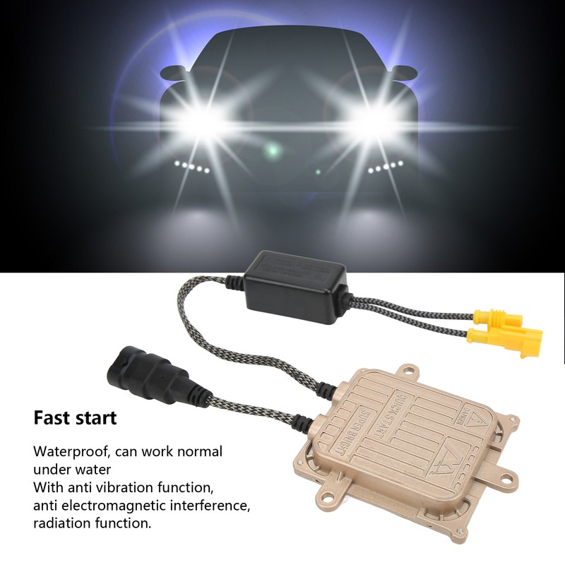 HID Ballast Quick Start High Intensity 55W 12V Aluminum Universal