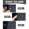 CHBCD 100pcs 6mm Plastic Motorcycle Trim Clips Universal 6mm Plate