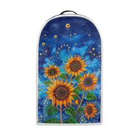 PJHEQOXE - Funda acolchada para licuadora de cocina con diseño de girasoles, funda para licuadora de cocina, funda para exprimidor, funda para electrodomésticos, color azul
