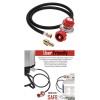 For BBQ Pro, For Charbroil, For Weber 4FT High Pressure