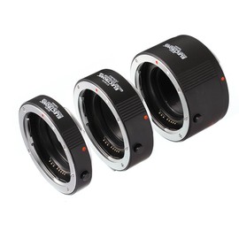 FocusFoto Electronic Macro AF Auto Focus Automatic Extension Tube (13mm & 20mm & 36mm) Set DG for CANON EOSEF EF-S Mount Lens DSLR Camera 7D Mark II, 5D III IV, 1300D, 760D, 750D, 700D, 80D, 77D etc.