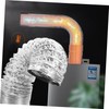 Gadpiparty Flexible Aluminum Foil Kitchen Vent Hose for Range Hood