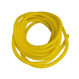 PE Yellow Corrugated Pipe Flexi Pipe Split 10 mm - 10 m