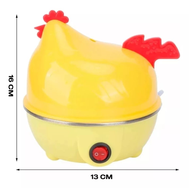 Molin Dollins Huevera Eléctrica Hervidor Huevos Para Cocina Forma Gallina