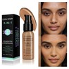 2-in-1 Foundation and Concealer Long Wear Natural Matte Finish Lightweight