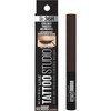 Maybelline TattooStudio Liquid Ink Longwear Liquid Eyeliner Makeup, Dark Henna