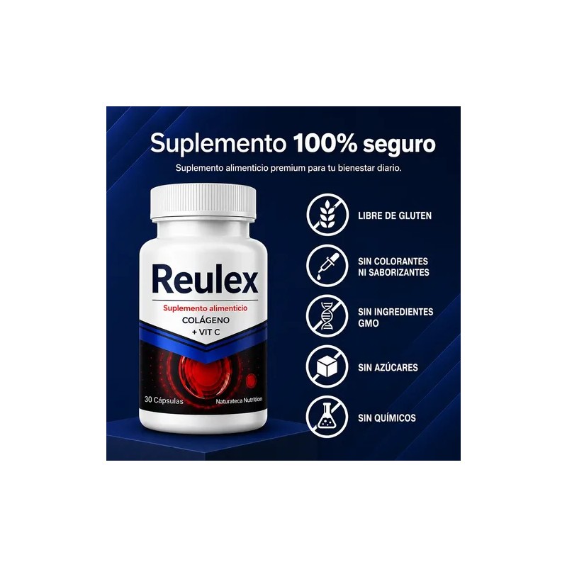 Reulex Frascos Colageno Msm Vitaminas Mas