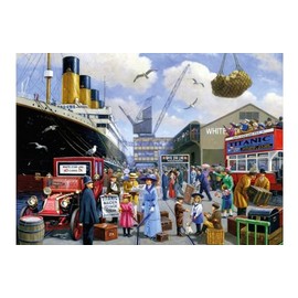 Kevin Walsh K33015 Nostalgia Titanic Maiden Voyage 1000 Piece Jigsaw Puzzle