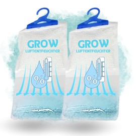 TronicXL Pack of 2 Dehumidifiers for Grow Box Grow Grow Tent Cabinet Accessories Air Dehumidifier Climate Control