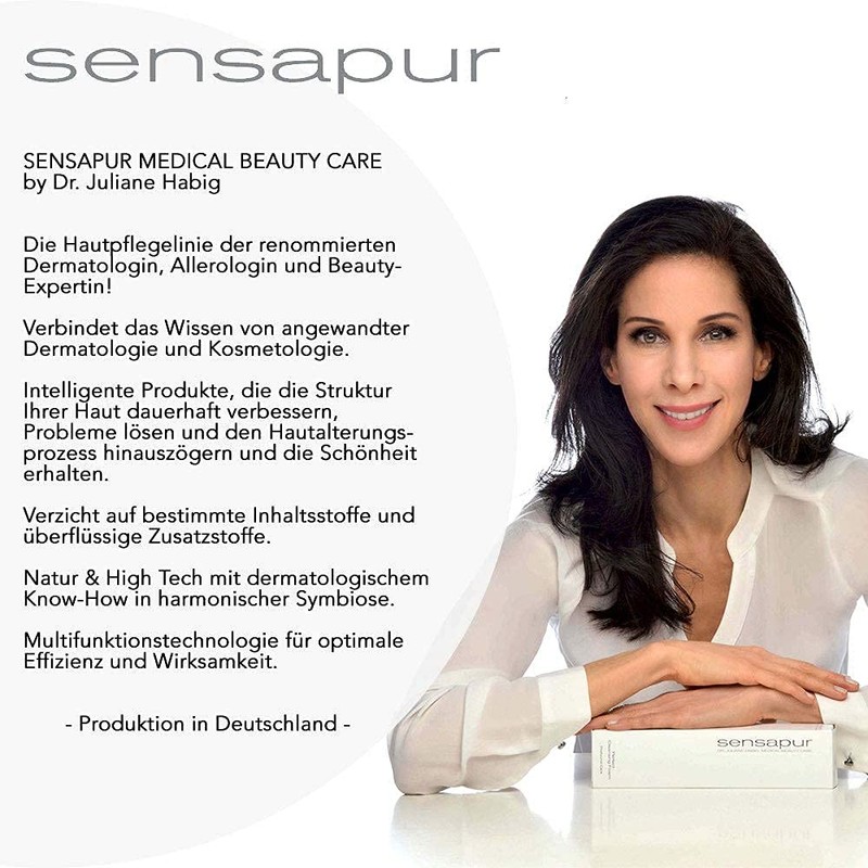 SENSAPUR Eye Cream Ultra Mild Anti-Ageing Gel Cream for Sensitive