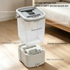 Flat Mop and Bucket System with Wringer Set, Wet Dry