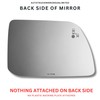 Driver Side Mirror Replacement Glass with Adhesive Pads for 2011-2014