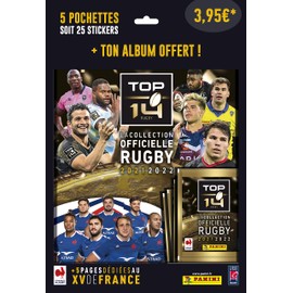 Panini Rugby Top 14 Starter Kit with 5 Cases 004193SPCFGD