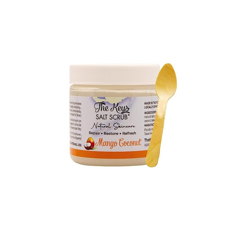 The Keys Salt Scrub (Mango Coconut, 100ml) - The Keys
