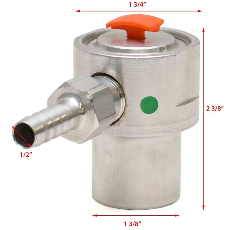 Perko Boat Fuel Demand Valve Body 0463H0B038 | 3/8 x