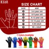 EFAH SPORTS Football Goalkeeper Gloves For Boys kids Children Youth