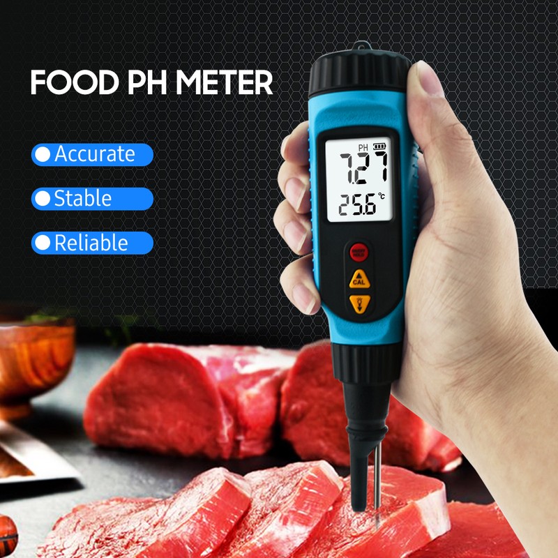 SMART SENSOR PH818M PH Meter for Food Processing 2 in