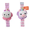 Bright Starts Rattle & Teethe Wrist Pals Toy, Unicorn &
