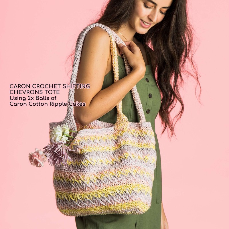 Caron Cotton Ripple Cakes - Breezy Blue, 29100707006